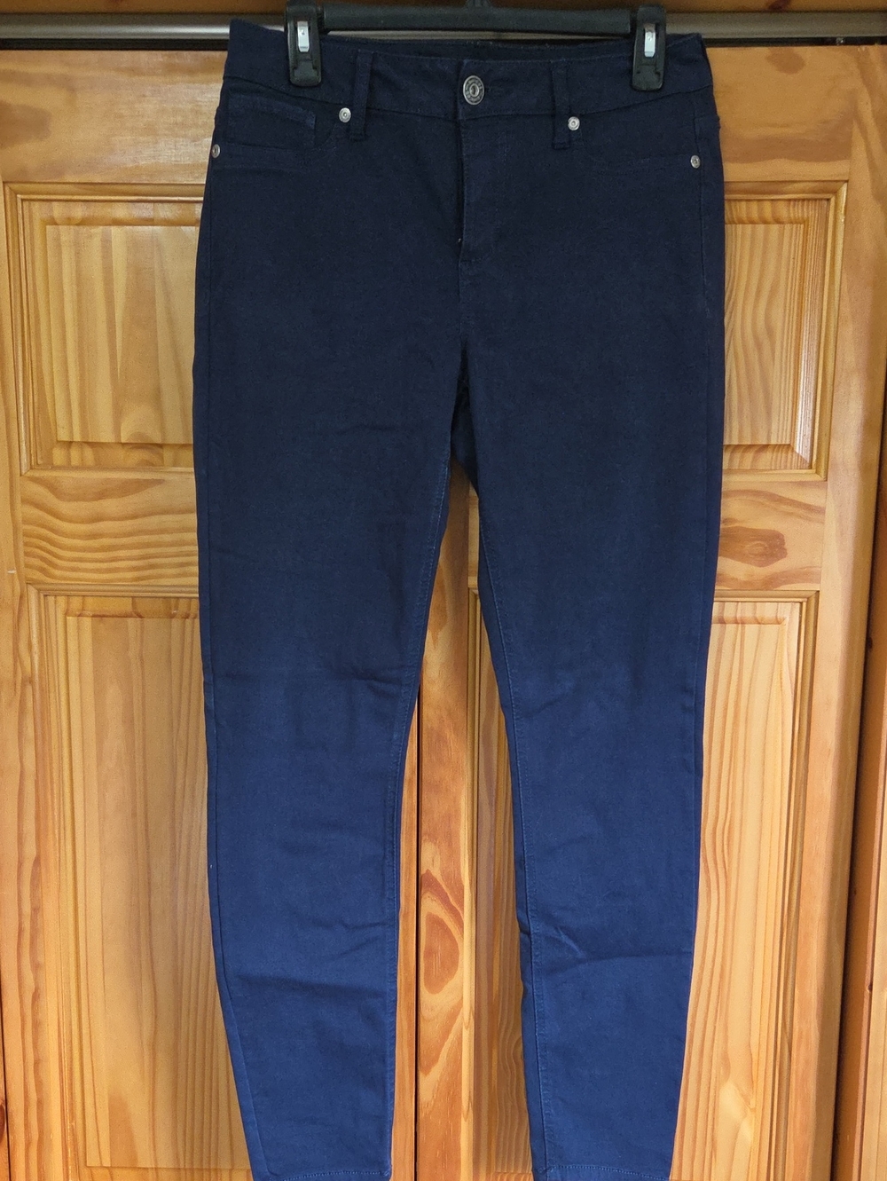 Maurices Women's Navy Stretch Jeggings